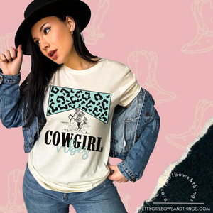 cowgirl vibes tshirt