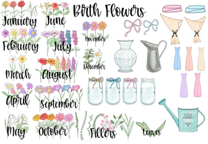 Garden Birth Flowers