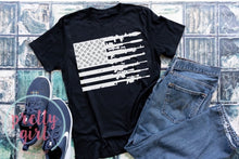 Load image into Gallery viewer, Rifle flag ADULT TSHIRT
