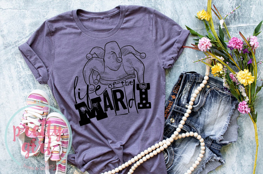 Life of the Mardi ADULT TSHIRT