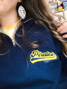 Pirates quarter zip