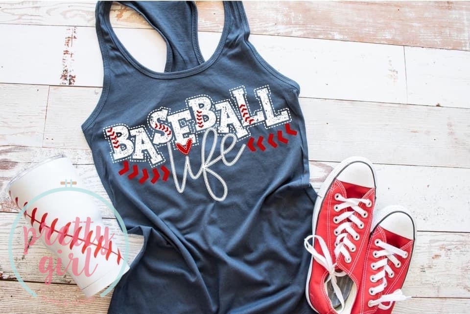 Baseball life ADULT TSHIRT