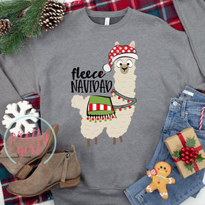 Fleece Navidad ADULT SWEATSHIRT