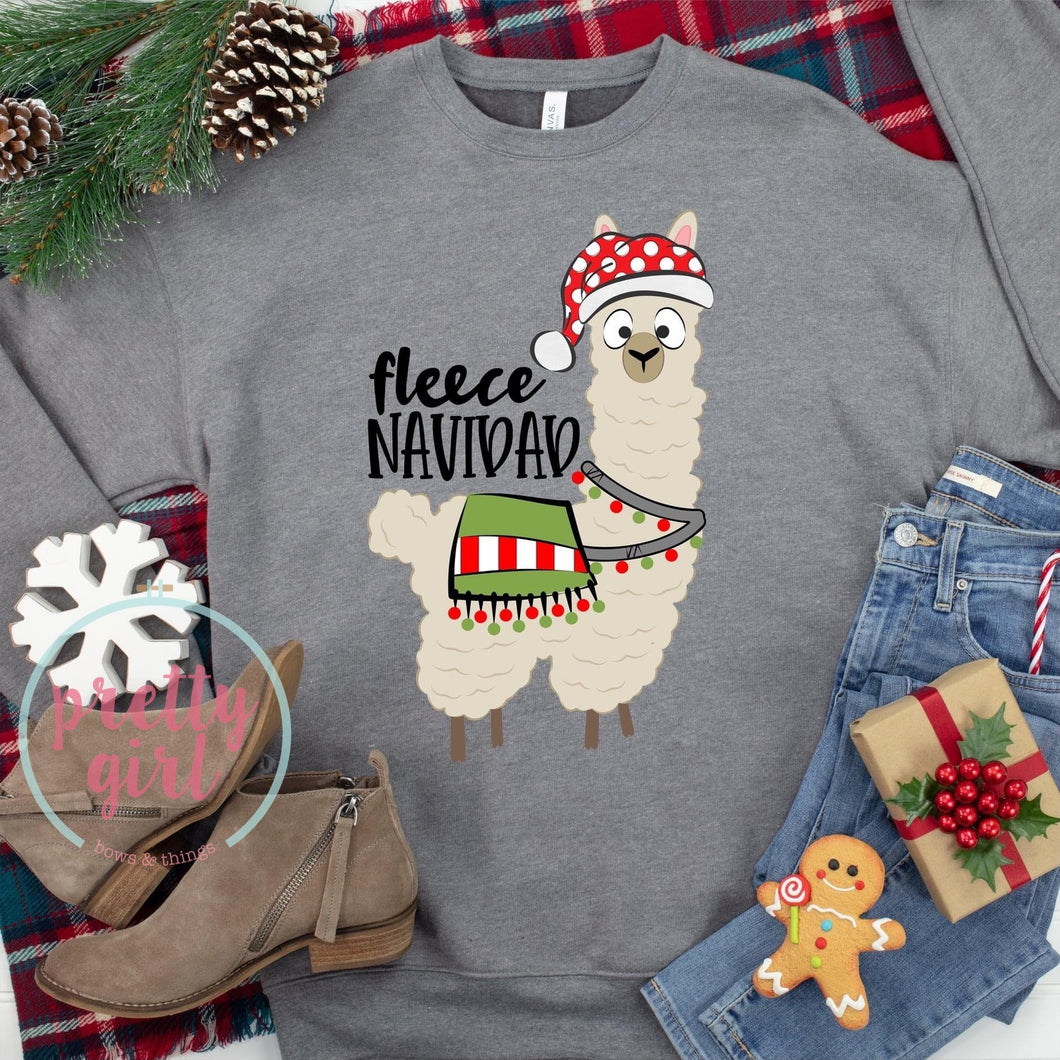 Fleece Navidad ADULT SWEATSHIRT