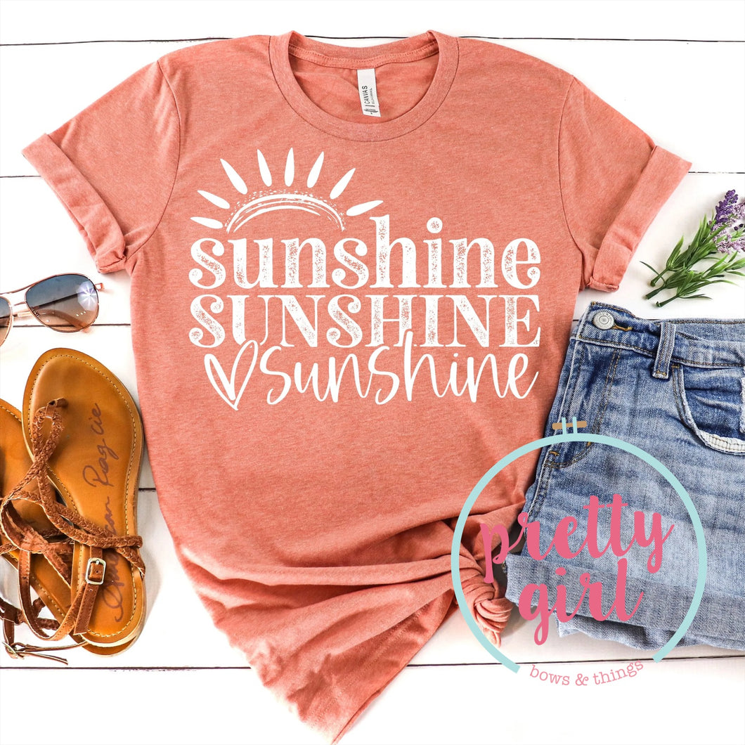 Sunshine sunshine sunshine ADULT TSHIRT