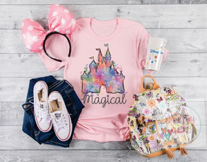 magical castle ADULT TSHIRT