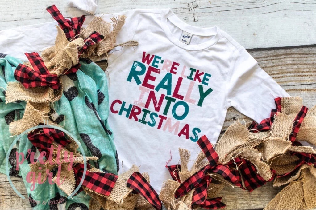 We’re like really into Christmas YOUTH SHIRT