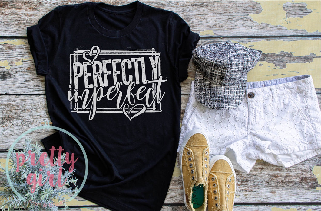 Perfectly imperfect ADULT TSHIRT