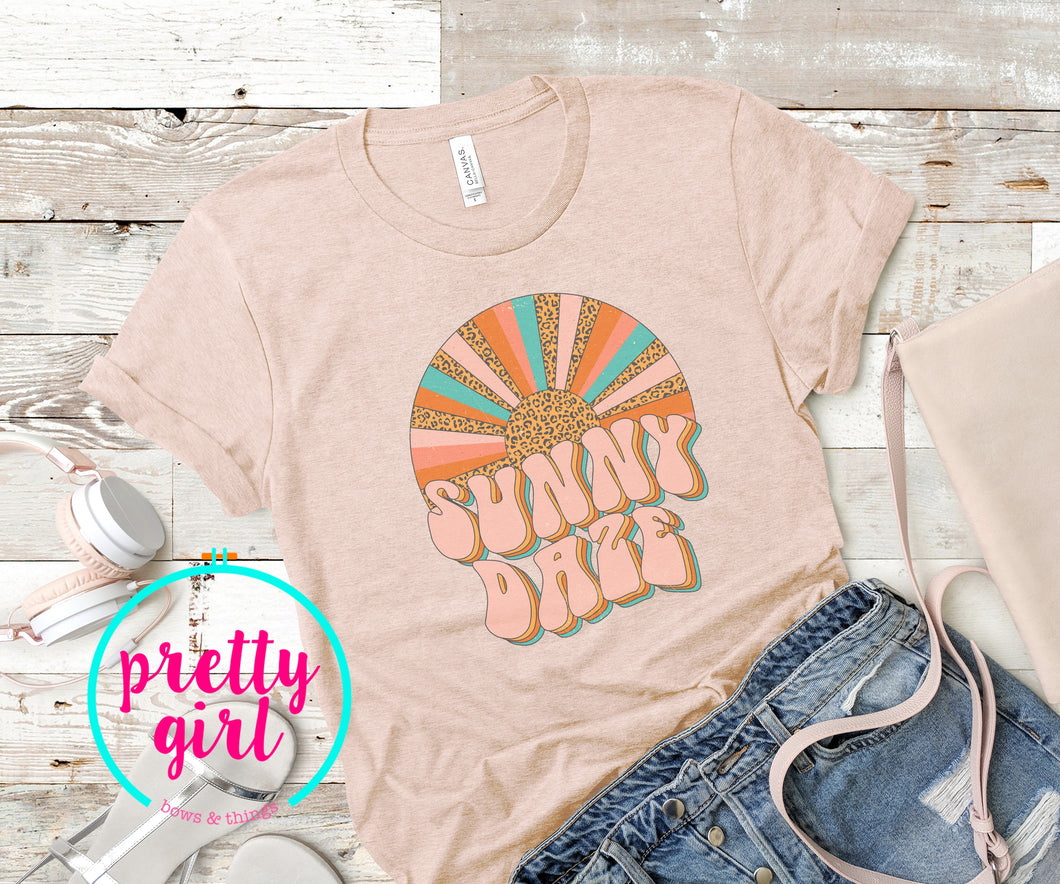 Sunny daze ADULT TSHIRT