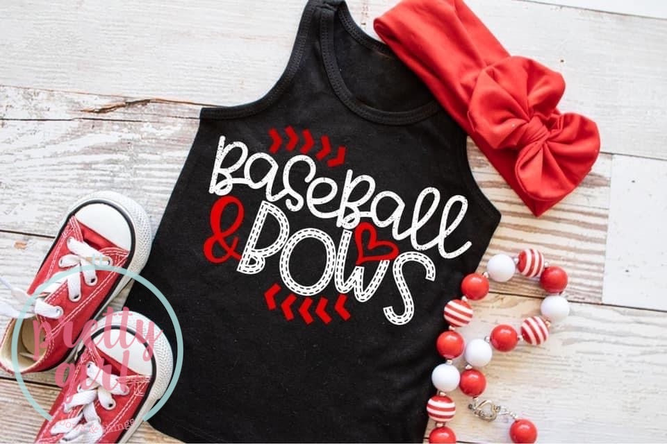 Baseball and bows TANK