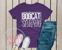 Load image into Gallery viewer, bobcat strong ADULT TSHIRT
