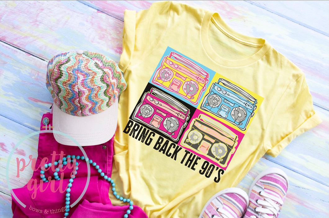 Bring back the 90s ADULT TSHIRT