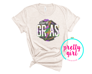 Mardi Gras rocker ADULT TSHIRT